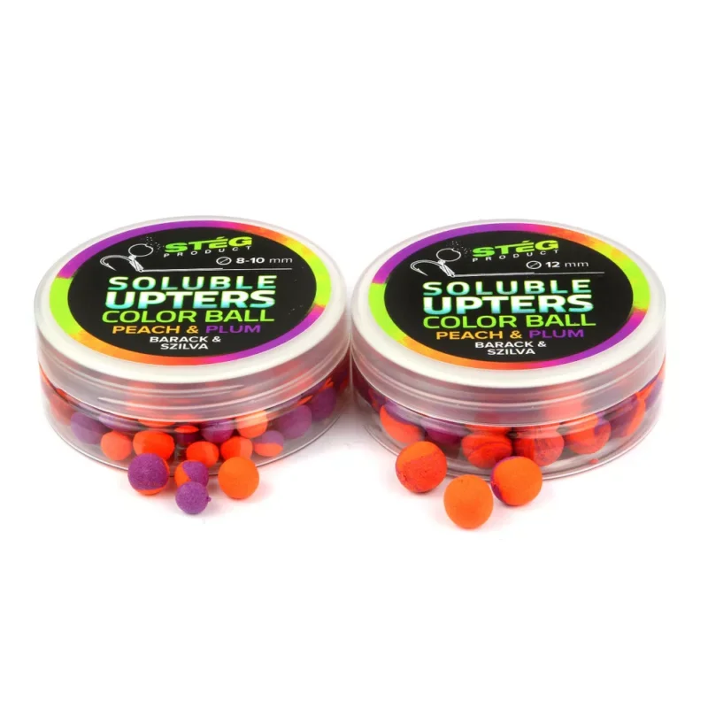 Bestseller Stég product wafters soluble upters color ball 8-10mm 30g peach-plum