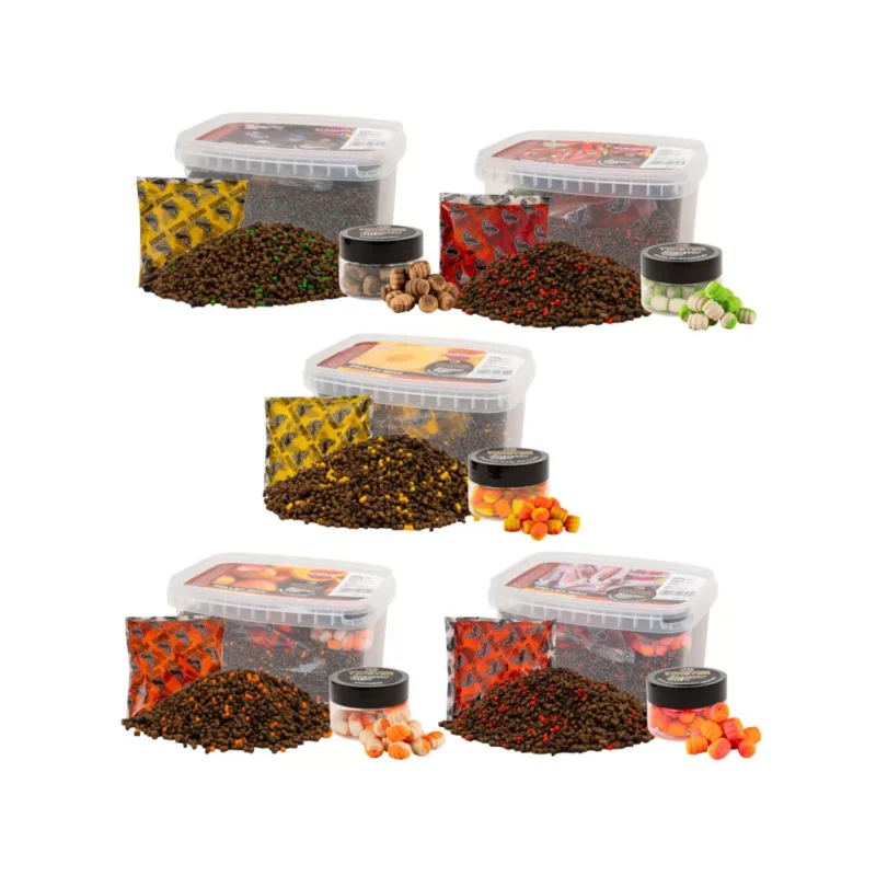 Benzar mix summer pellet box+twister csali+aroma 400g+150ml green betain Szuper akció