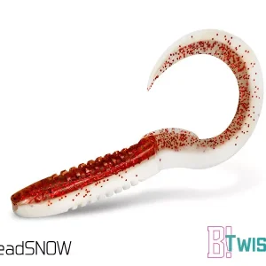 Azonnali szállítás Delphin twistaX eeltail UVs twister műcsali 15cm deadsnow