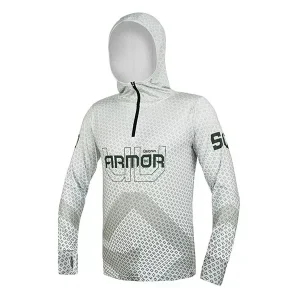 Ajánlat Delphin uv armor 50+olive kapucnis hosszú ujjú póló M