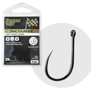 Népszerű Benzár concourse method carp fine barbless szakáll nélküli horog 12