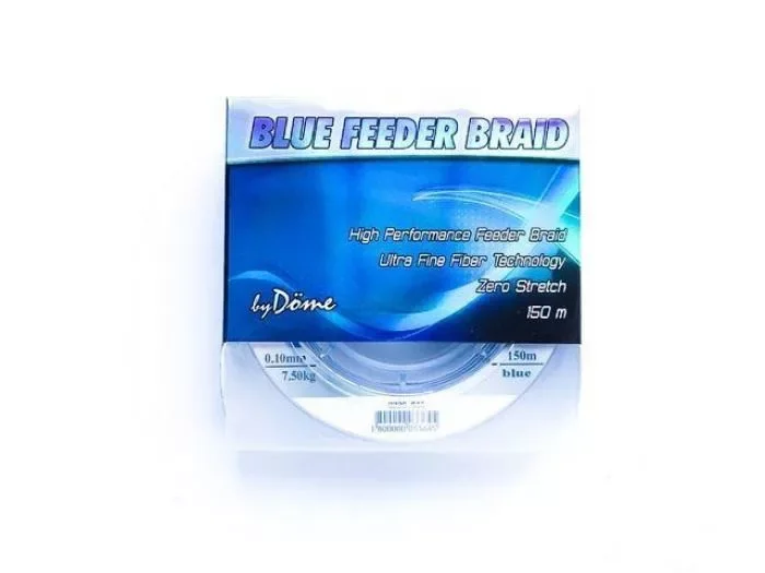 By Döme Team Feeder Blue Feeder Braid Fonott Zsinór 150m 0,06mm Expressz szállítás