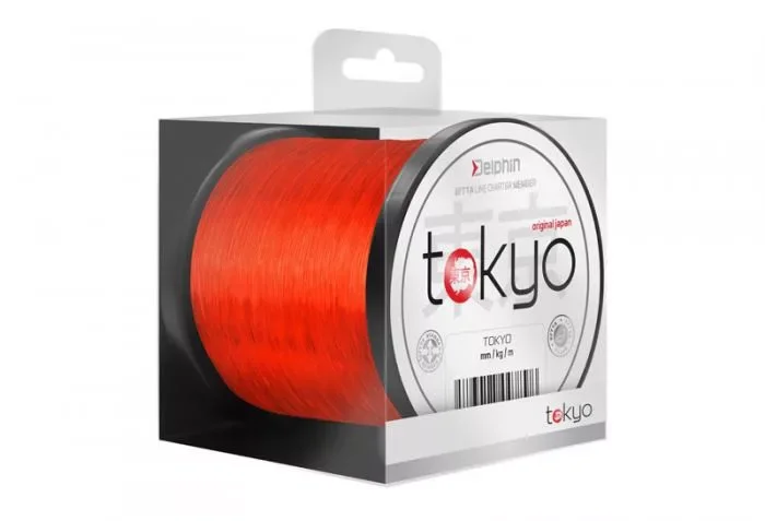 Delphin Tokyo Monofil Horgász Zsinór Narancssárga 300m 0,30mm Szuper akció