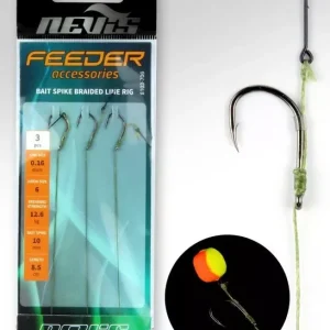 Nevis Feeder Előke Fonott Zsinóron Csalitüskével 10 0,12mm Kihagyhatatlan ajánlat