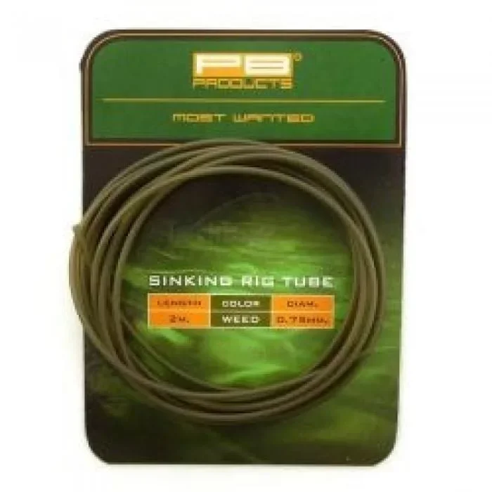PB Product Sinking Rig Tube Süllyedő Gubancgátló Cső 2m 0,75mm Gravel Vásárlói kedvenc