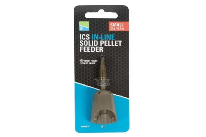 Biztonságos fizetés Preston ICS In-Line Solid Pellet Feeder Etetőkosár Medium 30g
