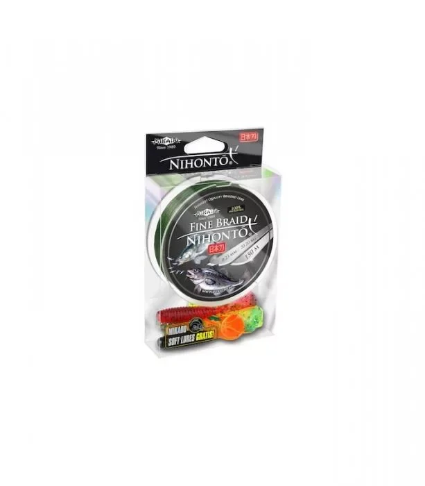Mikado Nihonto Fine Braid Zöld Fonott Zsinór 150m 0,23mm Outlet