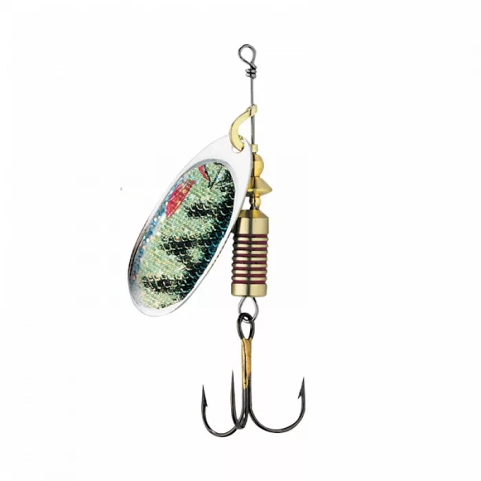 Biztonságos fizetés Dam Nature 3D Spinner Körforgó Villantó 4-es 10g Perch