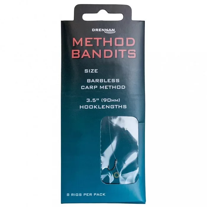Drennan Method Bandit Carp Method Előkötött Horog 8-as Utolsó esély