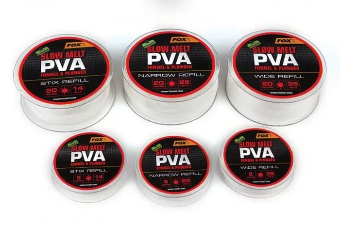 Legnépszerűbb Fox Edges Fast Melt PVA Háló Utántöltő Narrow 25mm 20m