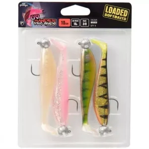 FOX Rage Zander Pro Loaded UV Mixed Colour Packs Gumihalak 10cm Szuper ajánlat
