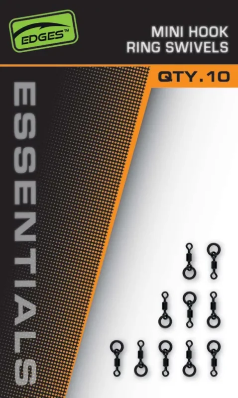 Fox edges essentials mini hook ring swivels horogra való forgó Rendeld meg most