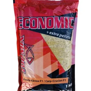 Kedvezmény Top Mix Economic+Extra Pellet Etetőanyag Ponty-Kárász F1 1kg