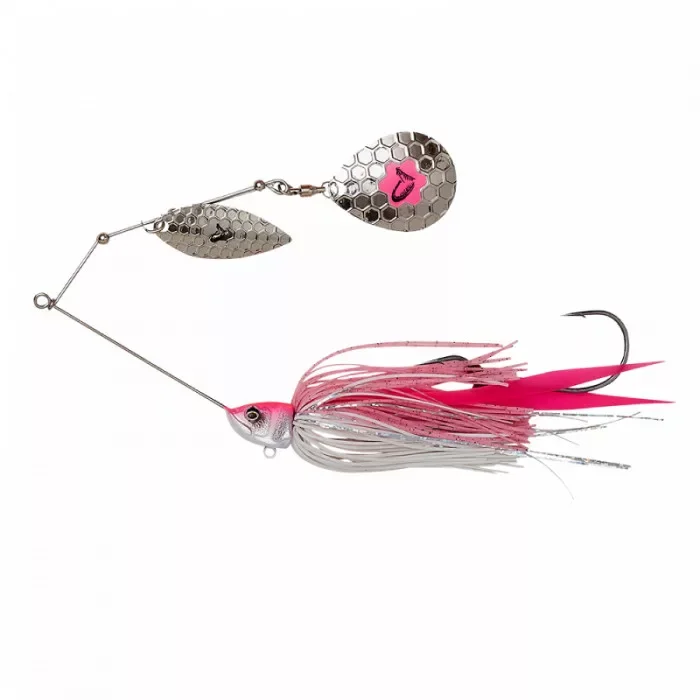 Biztonságos fizetés Savage Gear Da‘Bush Spinnerbait Műcsali 18cm 42g Pink Silver