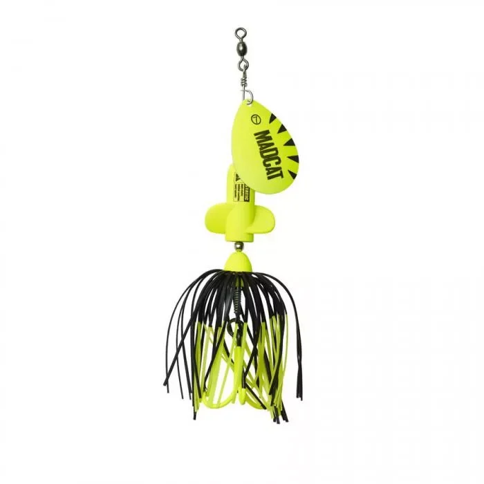 Legkelendőbb MadCat A-Static Screaming Spinner Körforgó VIllantó Fluo Yellow UV 65g