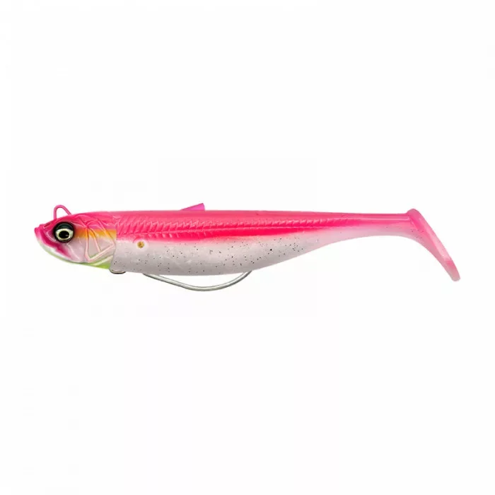 Savage Gear Savage Minnow Weedless Gumihal 10cm 16g Pink Pearl Silver Outlet