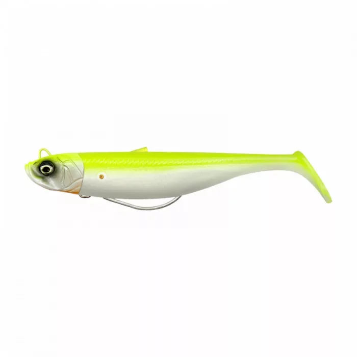 Szuper akció Savage Gear Savage Minnow Weedless Gumihal 12,5cm 28g Lemon Back