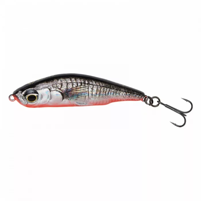 Savage Gear 3D Sticklebait Pencil Wobbler 5,5cm 7g Black Red Különleges ajánlat