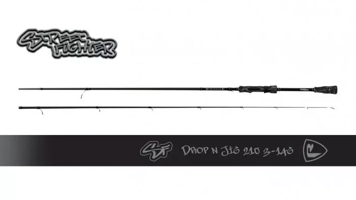 FOX Rage Street Fighter Drop N Jig Pergető Bot 210cm 3-14g Legkelendőbb
