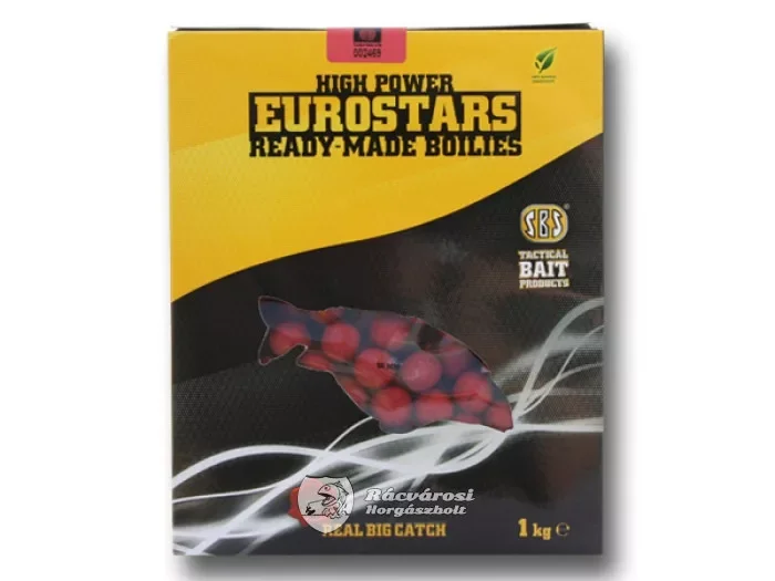 Biztonságos vásárlás SBS Eurostar Ready-Made Boilies1kg 20mm sweet plum