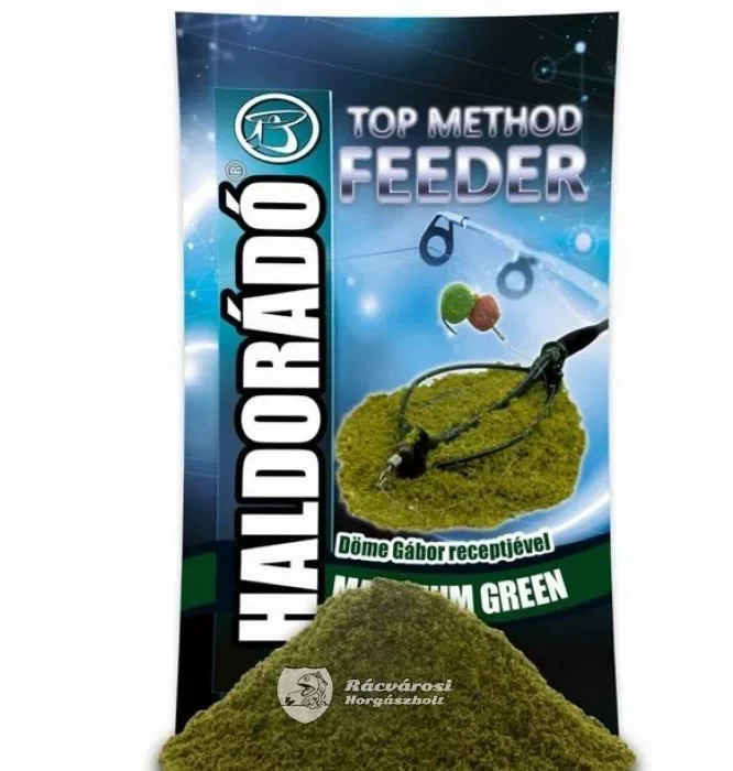 Akció Haldorádó Top Method Feeder etetőanyag Maximum Green 800g