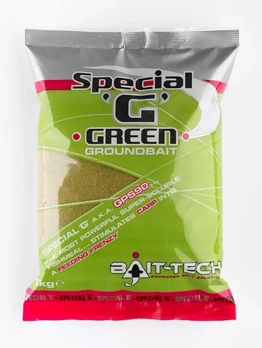 Bait-Tech Special G Green Groundbait Etetőanyag 1kg Expressz kézbesítés