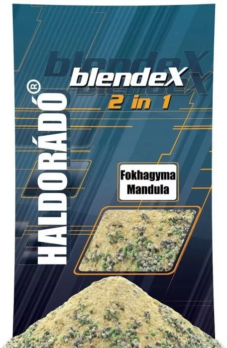 Olcsóbb Haldorádó Blendex 2in1 Etetőanyag Fokhagyma-Mandula 800g