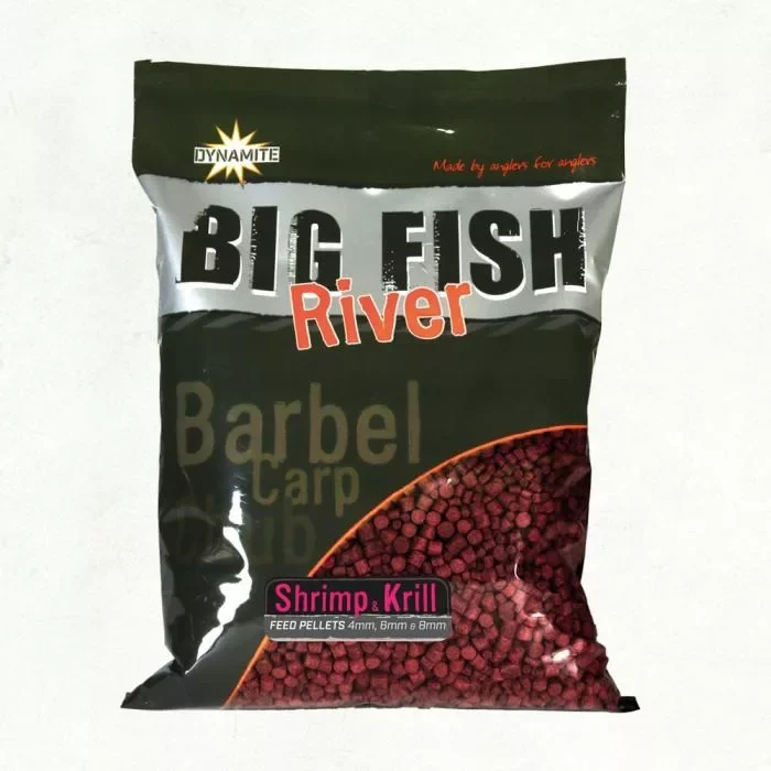 Dynamite Baits Big Fish River Shrimp&Krill Etetőanyag 1,8kg (DY1370) Outlet