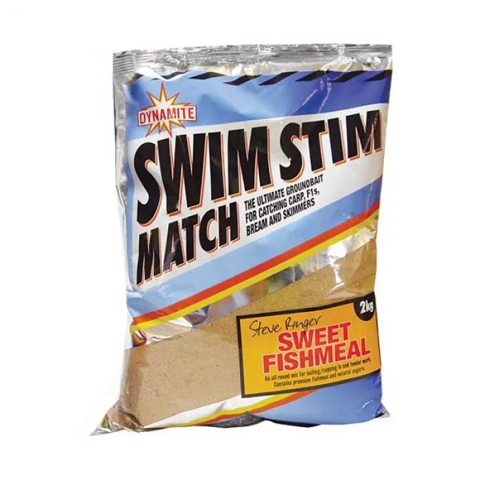 Gyors kiszállítás Dynamite Baits Swim Stim Match Sweet Fishmeal Etetőanyag 2kg (DY006)