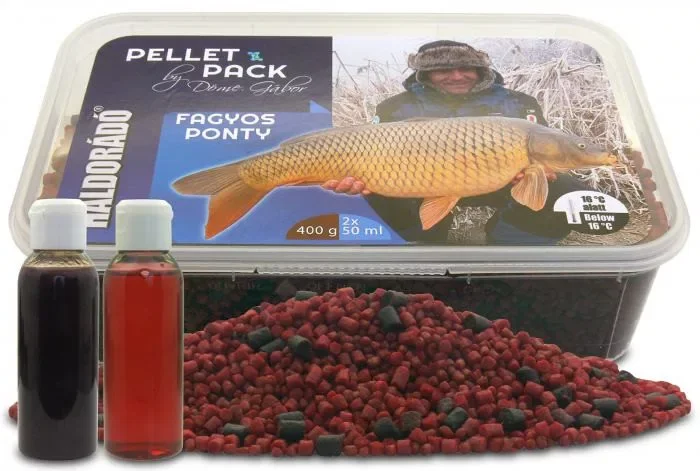 Haldorádó Pellet Pack Pro By Döme Gábor Fagyos Ponty 400g+50+50ml Szuper akció