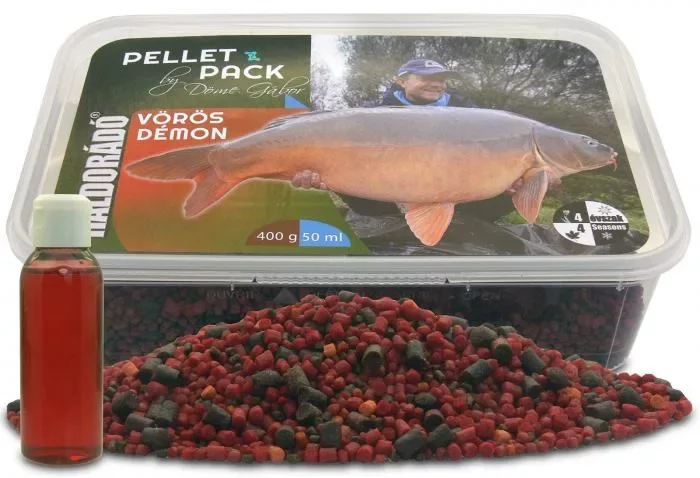 Haldorádó Pellet Pack Pro By Döme Gábor Vörös Démon 400g+50ml Ne maradj le
