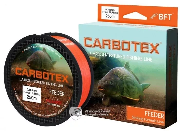 Azonnal elérhető Carbotex feeder 0,27mm 250m süllyedő monofil horgász zsinór