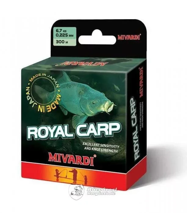 Rendeld meg most Mivardi Royal Carp 300m 0,30mm Monofil Horgász Zsinór