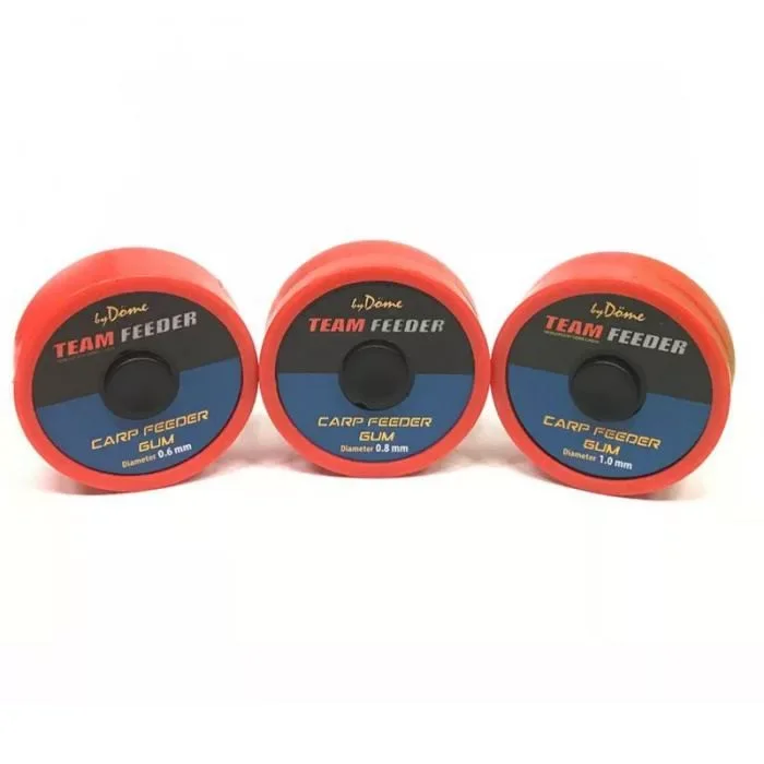Szuper ajánlat By Döme Team Feeder Carp Feeder Gum Erőgumi 10m 1mm