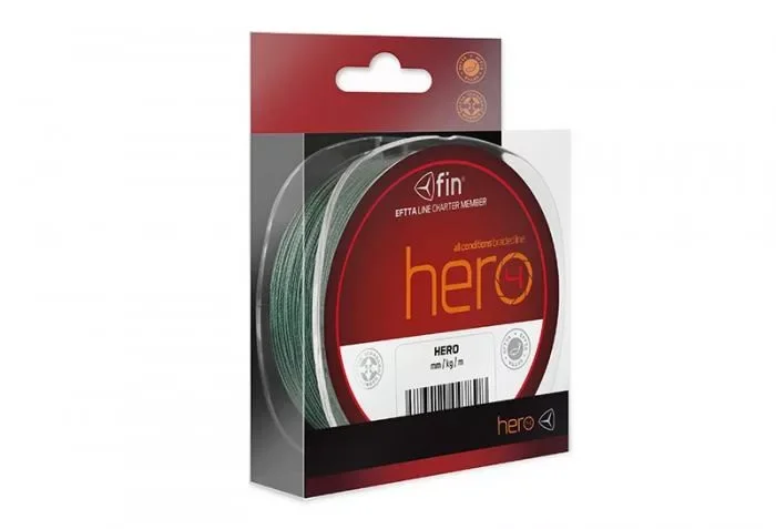 Rendeld meg most Delphin Fin Hero Fonott Horgász Zsinór 1000m 0,25mm