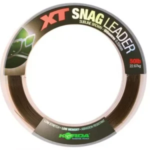 Kedvezményes ár Korda XT Snag Leader Előtét Zsinór 100m 0,55mm Borwn