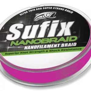 Biztonságos fizetés Sufix Nanobraid Fonott Zsinór Pink 100m 0,12mm 7,30kg