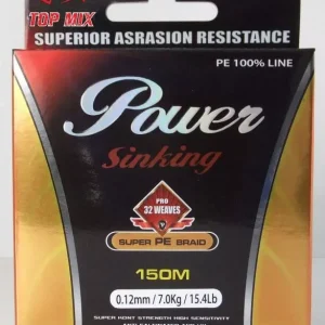 Bestseller Top Mix X8 Power Sinking Feeder Zsinór 0.12mm 150m
