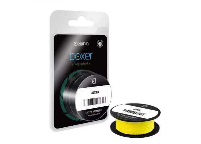 Delphin Boxer4 Fluo Sárga Fonott Zsinór 1100m 0,60mm Alacsony ár