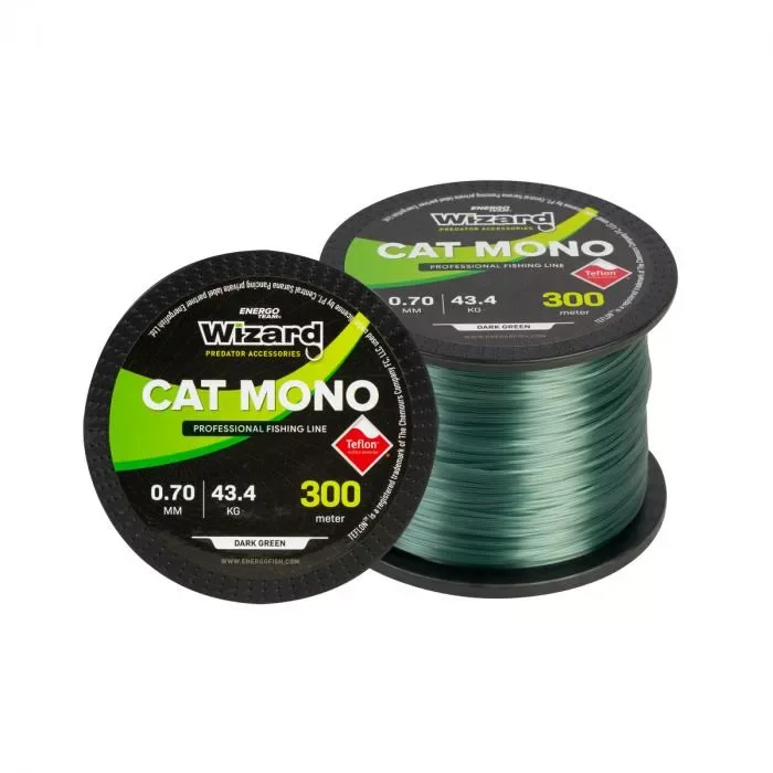 Wizard Cat Mono Monofil Zsinór Sötétzöld 300m 0,50mm Legnépszerűbb