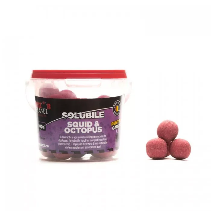 Senzor Planet Soluble Bojli Tintahal-Polip 16-18mm 100g Rendeld meg most