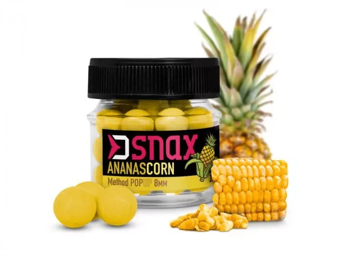 Kedvezmény Delphin D Snax Pop Up Csali 8mm 20g Ananas-Corn-Ananász-Kukorica