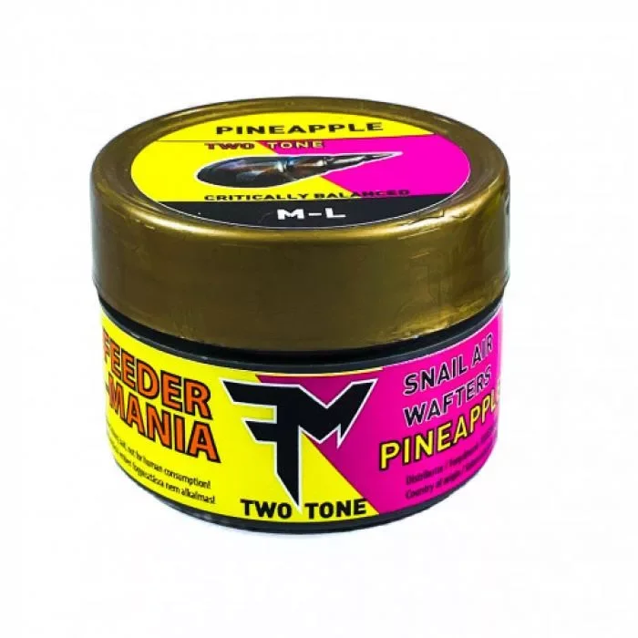 Végkiárusítás Feedermania Snail Air Wafters Two Tone M-L Pineapple