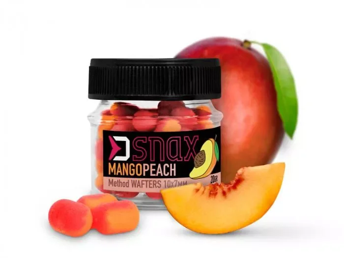 Delphin D-Snax Wafters Csali 10x7mm 20g Mango-Peach-Mangó-Barack Olcsóbb