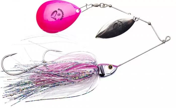 Savage Gear Da‘Bush Spinnerbait 14cm 21g Pink Flash Villantó Különleges ajánlat