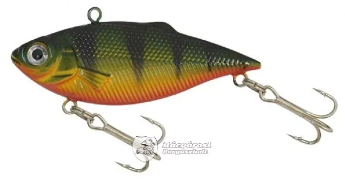Gold Star Vertical Wobbler 6cm olajzöld fekete csíkos hát, sárga, piros has Vedd meg online