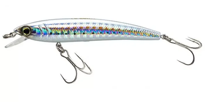 Különleges ajánlat Yo-Zuri Pins Minnow Sinking Wobbler 70mm 5g Holographic Silver Minnow