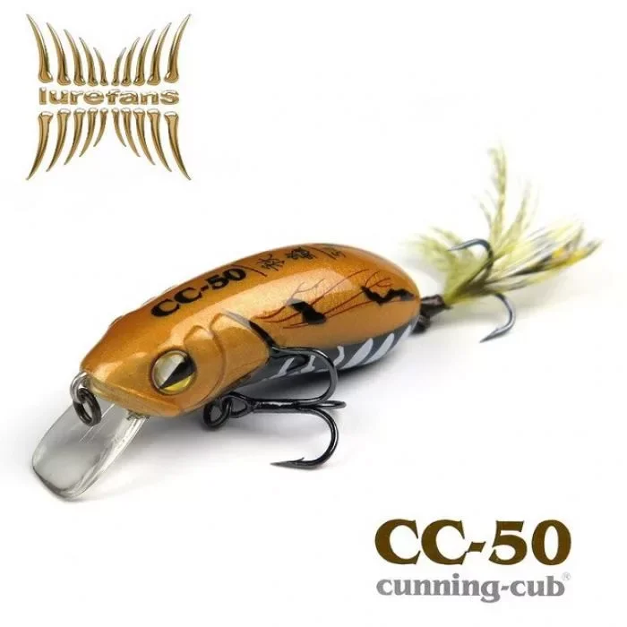 Újdonság Lurefans CC50 Floating Wobbler 50mm 5,4g 88-as Színkód