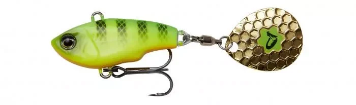 Akció Savage Gear Fat Tail Spin Wobbler 5.5cm 9g Firetiger