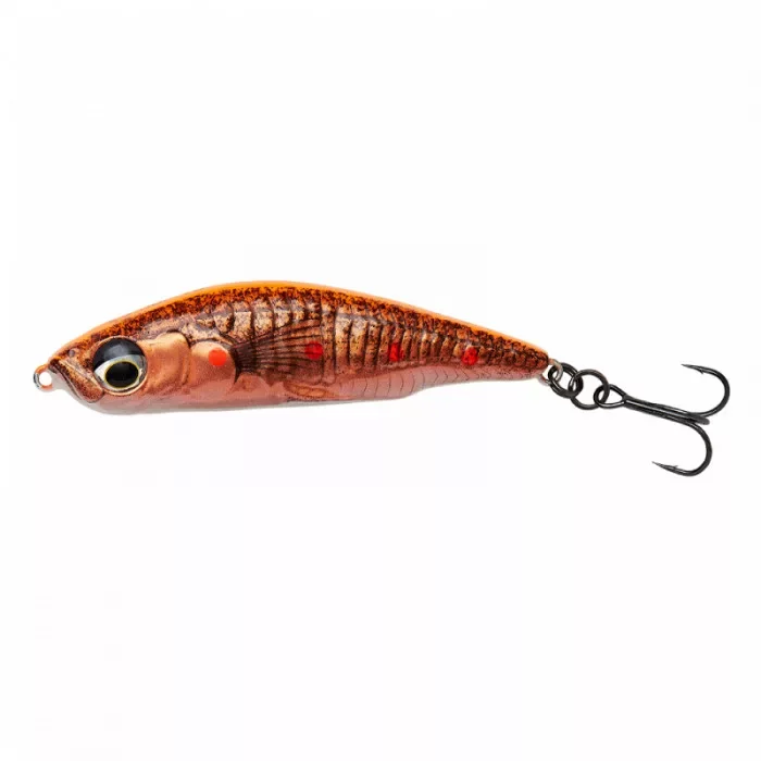Savage Gear 3D Sticklebait Pencil Wobbler 7,5cm 13g Fluo Orange Copper Népszerű